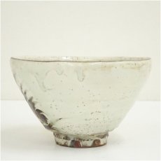 画像4: 久村焼　柳楽勝重造　粉引干支酉茶碗（共箱） (4)