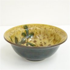 画像2: 九谷焼　浅蔵五十吉造　釉彩瑞果譜菓子鉢（共箱） (2)