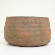 画像4: 備前焼　竹子窯　西川政美造　建水（共箱） (4)