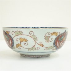 画像4: 有田焼　日肥其泉造　極錦金彩古伊万里鉢（共箱） (4)