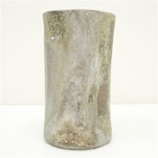 画像4: 佐藤けい（火圭）造　灰被り筒花瓶（共箱） (4)