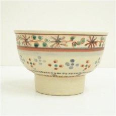 画像3: 京焼　国領寿人造　紅安南茶碗（共箱） (3)