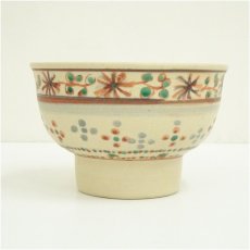 画像4: 京焼　国領寿人造　紅安南茶碗（共箱） (4)