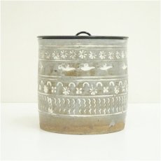 画像3: 唐津焼　七代　江口宗山造　三島唐津一重水指（共箱） (3)