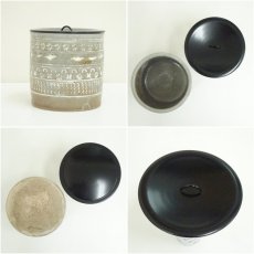 画像6: 唐津焼　七代　江口宗山造　三島唐津一重水指（共箱） (6)