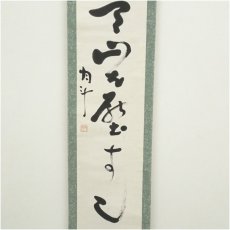 画像4: 青木月斗筆　太閤忌　俳句　肉筆紙本掛軸（保護箱） (4)