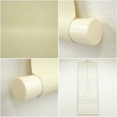 画像7: 荻原井泉水筆　「花」　肉筆紙本掛軸（保護箱） (7)