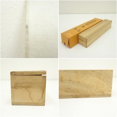画像10: 大徳寺　小堀卓巌筆　「清風松明月」一行書　肉筆紙本掛軸（共箱） (10)