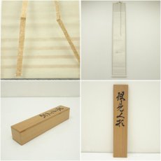 画像8: 廣本進筆　伏見人形　肉筆紙本掛軸（共箱） (8)