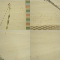 画像7: 庄司竹真筆　桃太郎　肉筆絹本掛軸（保護箱） (7)