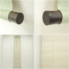 画像8: 林文塘筆　時雨　山水　肉筆絹本掛軸（共箱） (8)