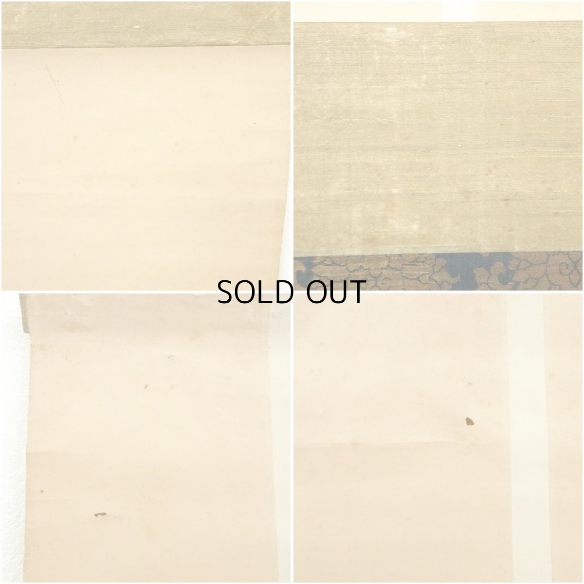 画像8: 江戸後期　張月樵筆　井上士朗像・井上士朗筆　俳句短冊合装　肉筆紙本掛軸（保護箱） (8)