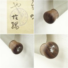 画像6: 佐々木信綱筆　短歌　肉筆短冊掛軸（保護箱） (6)