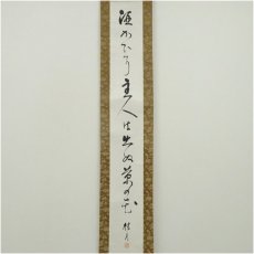 画像2: 大町桂月筆　俳句　肉筆紙本掛軸（保護箱） (2)