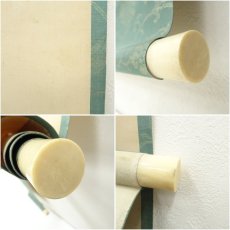 画像13: 1921年　姫島竹外筆　雀・飛蝗図　双幅　肉筆絹本掛軸（共箱・二重箱）□z (13)