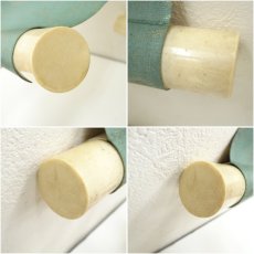 画像15: 1921年　姫島竹外筆　雀・飛蝗図　双幅　肉筆絹本掛軸（共箱・二重箱）□z (15)