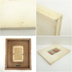 画像6: 浜崎左髪子筆　ざくろ　肉筆額装 (6)