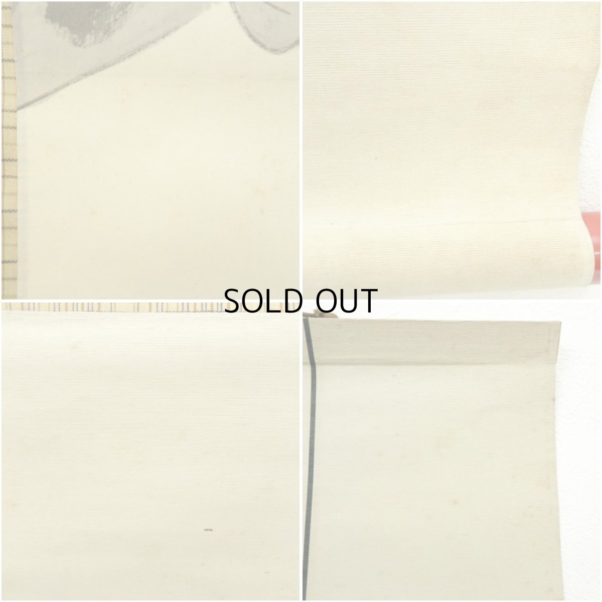 画像8: 食満南北筆　末廣　肉筆絹本掛軸（共箱） (8)