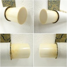 画像11: 黄檗宗　萬福寺　村瀬玄妙筆「始随芳草去」「亦逐落花回」行書　双幅　肉筆紙本掛軸（共箱）□z (11)