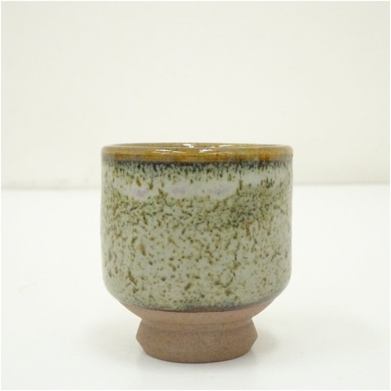 画像3: 壷屋焼 朝日陶器製 ぐい呑(共箱) (3)